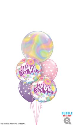 Bukiet 1564 Have a Fanciful & Fun Birthday! Qualatex #13081 88010-2 18101-2