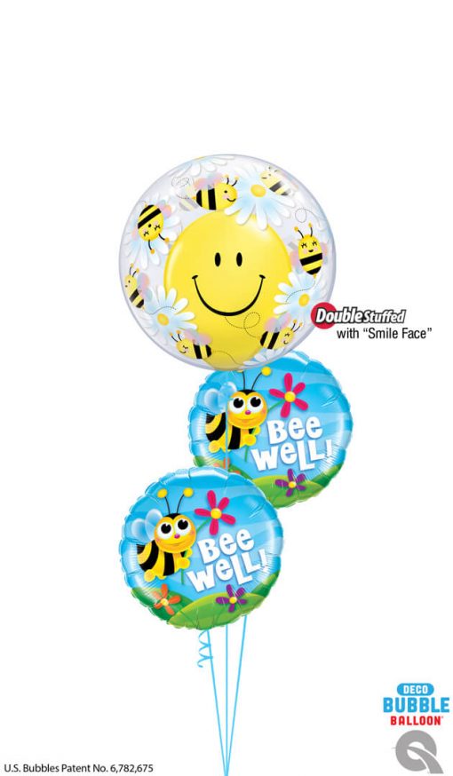 Bukiet 1595 Bee Well Soon! Qualatex #15733 16998-2 85986