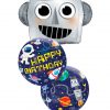 Bukiet 1531 Hope Your Birthday is Simply Stellar! Qualatex #16412 13079-2