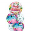 Bukiet 1533 Tropical Birthday Beauty Qualatex #87740 10220-2 91130-2