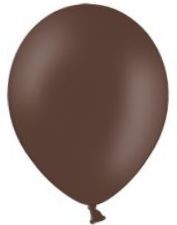 Balon - brązowy Pastelowy 149 coca brown Rozmiar - 30 cm - 12"