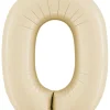 40″ / 102cm Number 0 Satin Cream Grabo #400000SCR