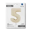 40″ / 102cm Number 5 Satin Cream Grabo #400500SCR