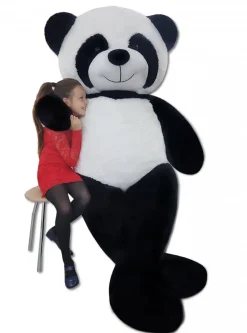 DUŻY MIŚ PLUSZOWA PANDA XXL 220cm MASKOTKA GIGANT