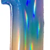 40″ / 102cm Number 1 Colourful Rainbow Grabo #811RH